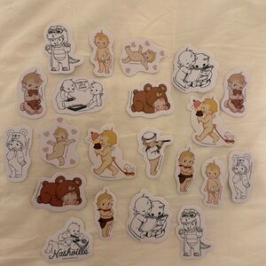 21 RARE Brandy Melville Stickers